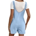 thumbnail image 4 of successthop Maternity Overalls for Pregnant Women Casual Jumpsuit Vacation Pant Breathable Summer Clothes with Pockets M, 4 of 8
