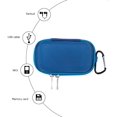 thumbnail image 3 of AGPTEK Petit et Compact Étui de Rangement pour Lecteurs Mp3 et Écouteurs, Bleu, 3 of 5