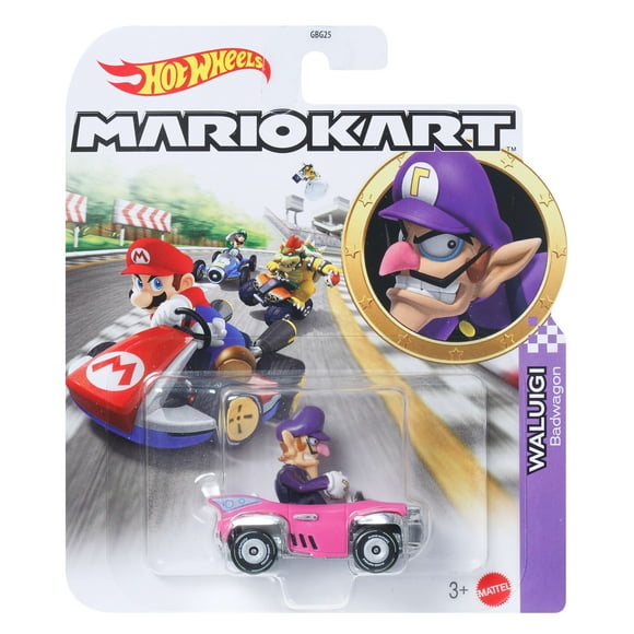 Hot Wheels Waluigi Badwagon Vehicle
