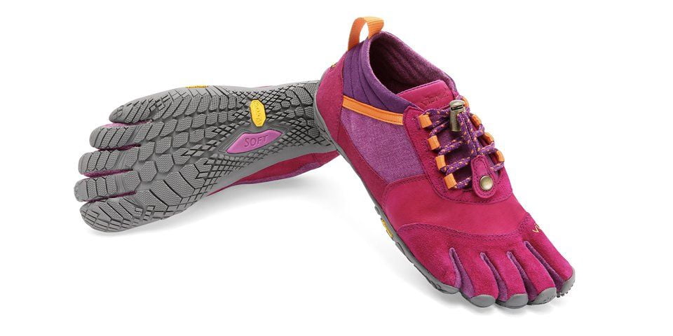 Vibram Trek Ascent LR Shoe, Pink/Grey 