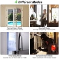 thumbnail image 5 of Freezer Door Alarm When Left Open, 3/15/30/60 Seconds Adjustable Delay Wireless Fridge Alarm, 4-in-1 Door Sensor Chime Door Open Alarm Loud 108dB, Refrigerator Alarm 2 Pack, 5 of 9