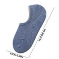 thumbnail image 3 of No Show Socks Womens Spring And Summer Solid Color Womens Invisible Socks Cotton Non Slip Socks Breathable Socks No Show Socks Women, 3 of 3