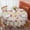Pioneer Flower Floral, variant on Pioneer Flower Floral Print Pattern Round Tablecloth 70"x70", Wrinkle Resistant Wipeable Table Cover for Kitchen Dining Room Picnic Patio and Party