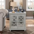 thumbnail image 3 of Home Fare Allison 2-Door Wood Accent Chest in Weathered Gray, 3 of 3