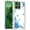 Blue Floral Cascade with Sparkles, variant on XPM for Motorola Moto G Power 5G 2026 /2025 Beautiful TPU Design, Slim Shockproof Soft Cover for Women and Girls, Stylish Protective Phone Case Cover (White Daisies with Yellow Smiley Faces)