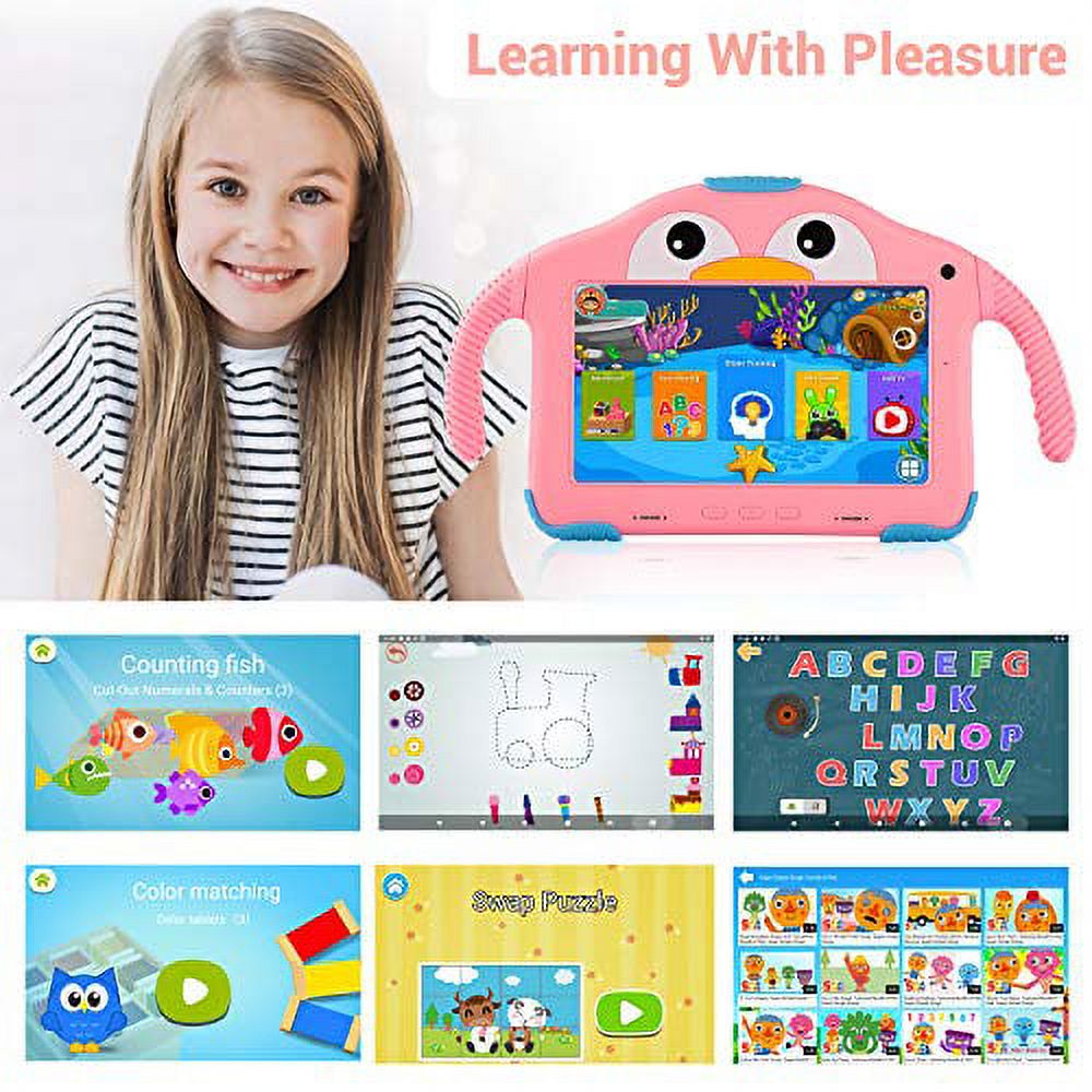 Tablet for Toddlers Tablet Android Kids Tablet With WIFI Dual Camera ...