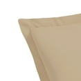 thumbnail image 3 of Bed Maker's Tailored Euro Pillow Sham, Mocha, 3 of 8