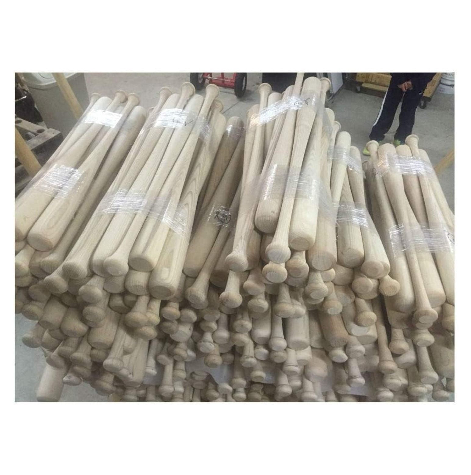 4-34” Craft Quality Wooden Blem Baseball Bats
