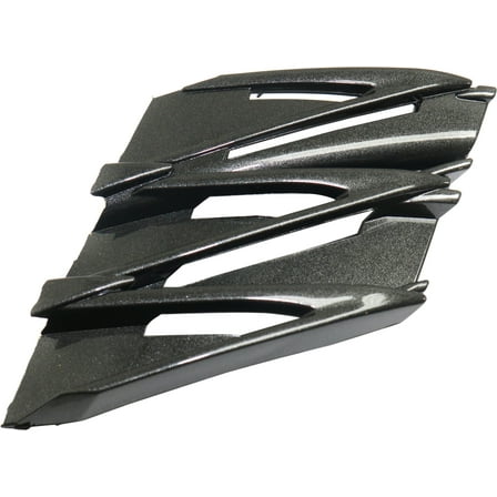 Tow Eye Cover Compatible with 2015-2017 Lexus NX200t Passenger Side Gray