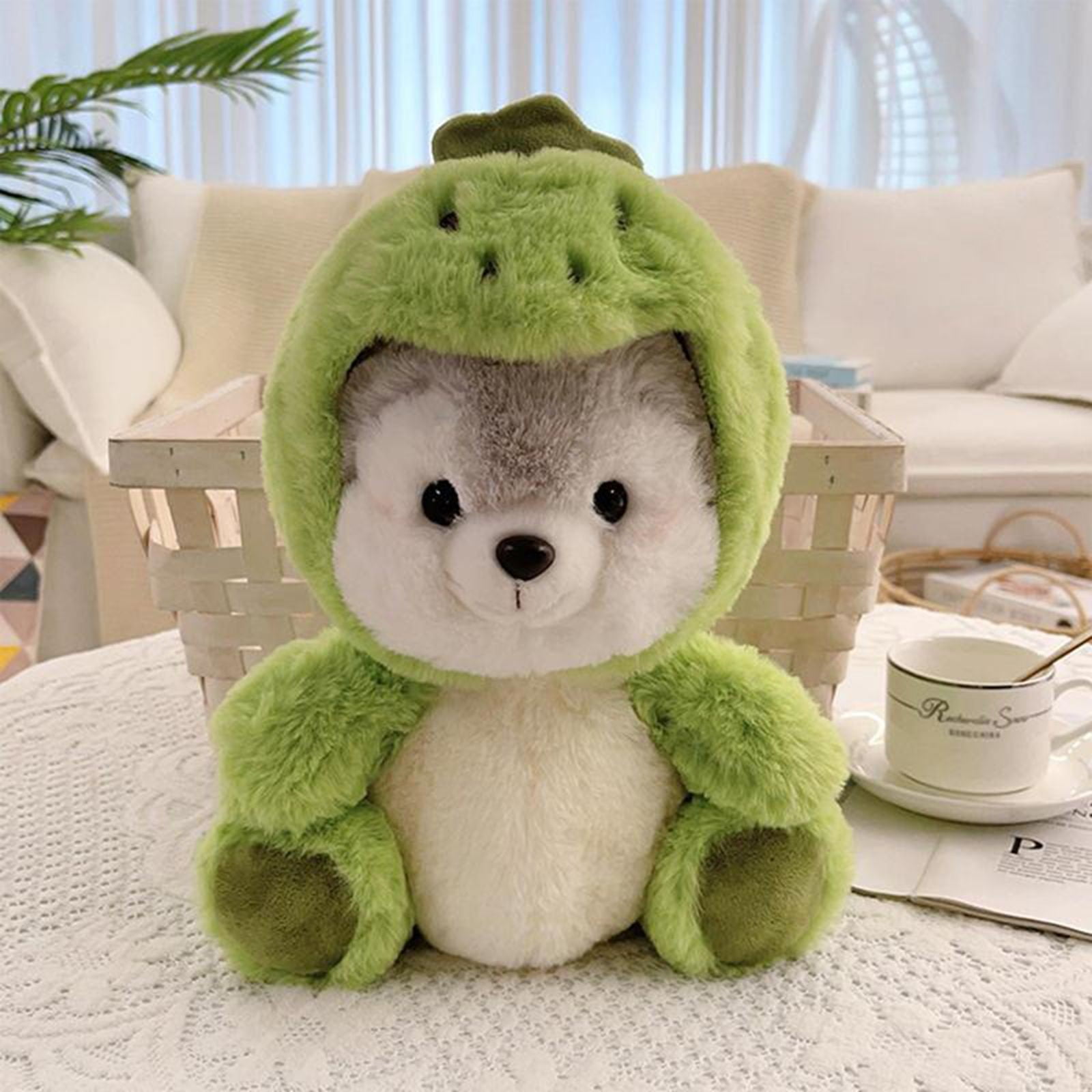 HUASHENG Cute Animal Design Plush Toy 1 Count Stuffed Toy Soft Plush Toy For Kids & Adults Birthday Girls