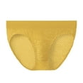 thumbnail image 1 of 5 Pack Men's Underwear Briefs Fashion Adult Low Rise Open Hip Polyester Panties, 1 of 4