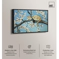 thumbnail image 2 of Autumn Blossom Kitten Canvas Modern Pet Art by Art Remedy, Black Frame, 15 x 10, 2 of 7