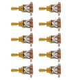thumbnail image 1 of 10X Guitarra Eléctrica Dorada Interruptor de Palanca de 3 Vías Interruptor  Con Perilla de Punta de Latón, 1 of 1