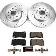 thumbnail image 3 of PowerStop Front Z23 Evolution Sport Carbon-Fiber Ceramic Brake Pad and Drilled & Slotted Rotor Kit Fits: CADILLAC Select Models K7882, 3 of 10