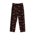 thumbnail image 5 of Balery Red Hot Chili print Men's Pajama Pants,Ultra Lightweight Pjs,Lounge Pant-XX-Large, 5 of 9