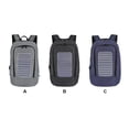 thumbnail image 4 of Eigraketly con puerto de carga USB 5V solar Escalada escolar al aire libre deportiva de negocios impermeable carpas Gris claro, 4 of 6