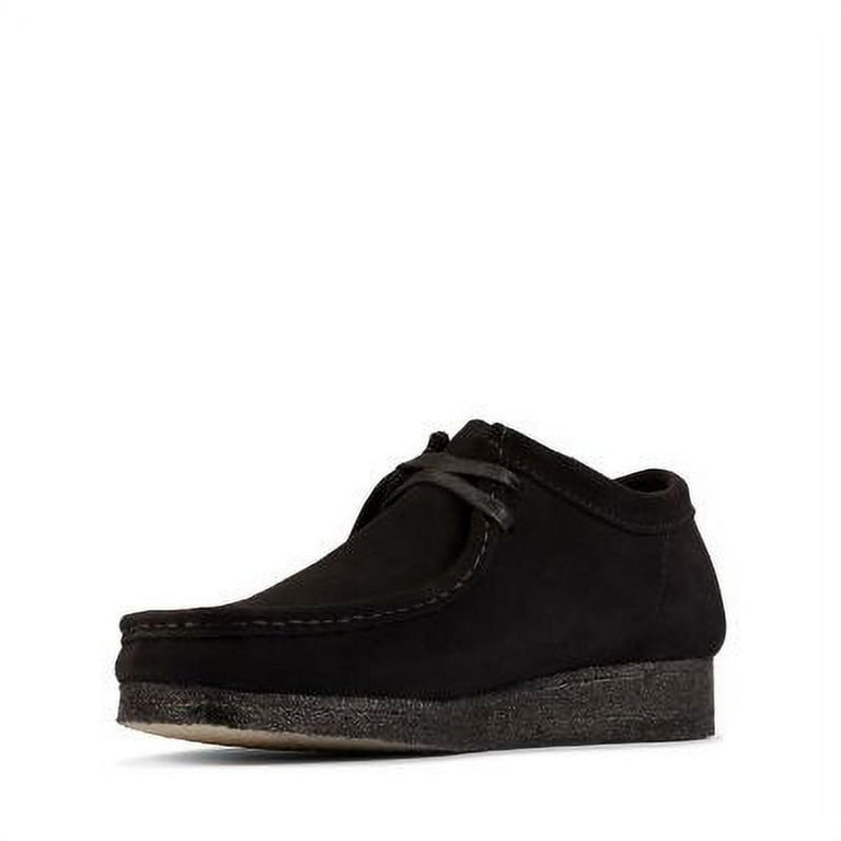 Clarks Men's Wallabee Black Suede - 26155519 - Walmart.com