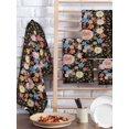 thumbnail image 2 of Boho Pink Flower Kitchen Dish Towels for Drying Dishes Set of 2, Spring Watercolor Country Floral Plant Waffle Weave Microfiber Hand Tea Bathroom Towels Quick Dry & Absorbent Towel 15.7x23.6, 2 of 7