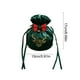 thumbnail image 3 of Bolsa de Regalo de Navidad Bolsa de Terciopelo de Navidad Caja de Dulces de Nochebuena Pantalones de Bolsillo con Solapa de Terciopelo de Frutas, 3 of 6
