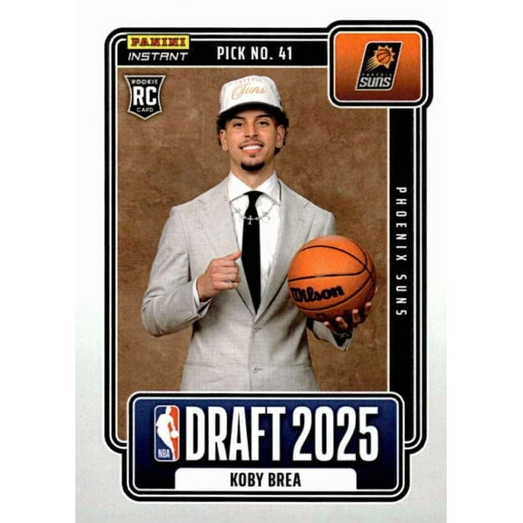 2025-26 Instant Draft Night Basketball Koby Brea NBADN-32 [Rookie]
