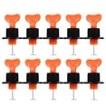 thumbnail image 1 of EeaseMX Kit de sistema de nivelación de azulejos premium de 100 piezas, kit de herramientas de instalación de azulejos reutilizables, 1 of 8