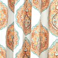 thumbnail image 3 of Lush Decor Harley Polyester Light Filtering Window Panel, Tangerine, 84" x 52", Set of 2, 3 of 6