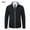 Black, variant on Mens Sweater Coats Men Full Zip Up Stand Collar Slim Fit Coats Casual Fashion Fleecing Solid Color Sweatshirts Long Sleeve Knitted Sweater Coats with Pockets