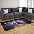 thumbnail image 3 of Happy Halloween Bloodhound Witch Pumpkins Bats Indoor Rug Dog Lover Carpet Living Bed Room Sofa Home Decor - 13012, 3 of 5