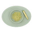 thumbnail image 2 of ezpz Tiny Bowl (Sage) - 100% Silicone Placemat + Bowl - Suctions to the Surface - Designed by a Pediatric Feeding Specialist - 6 Months+, 2 of 12