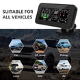 thumbnail image 3 of M60 Car Digital Display GPS Smart Inclinometer Tilt Pitch Angle Inclinometro Auto HUD Intelligent Slope Meter, 3 of 7