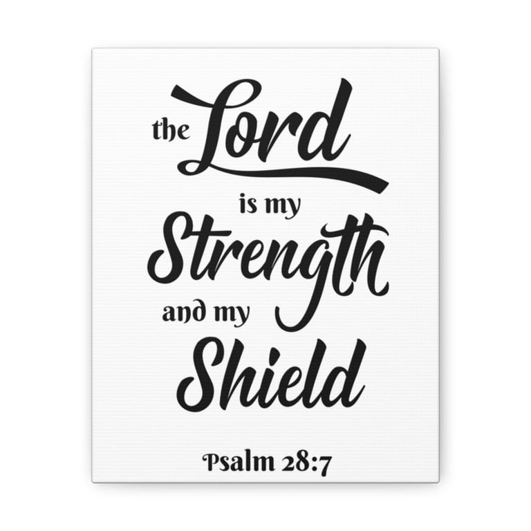 Bible scriptures on strength