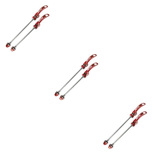 Soidarity 1 par de pinchos de aleación ZTTO, eje de acero anodizado profesional portátil, pinchos de bicicleta de montaña, componentes de Type1 NO1