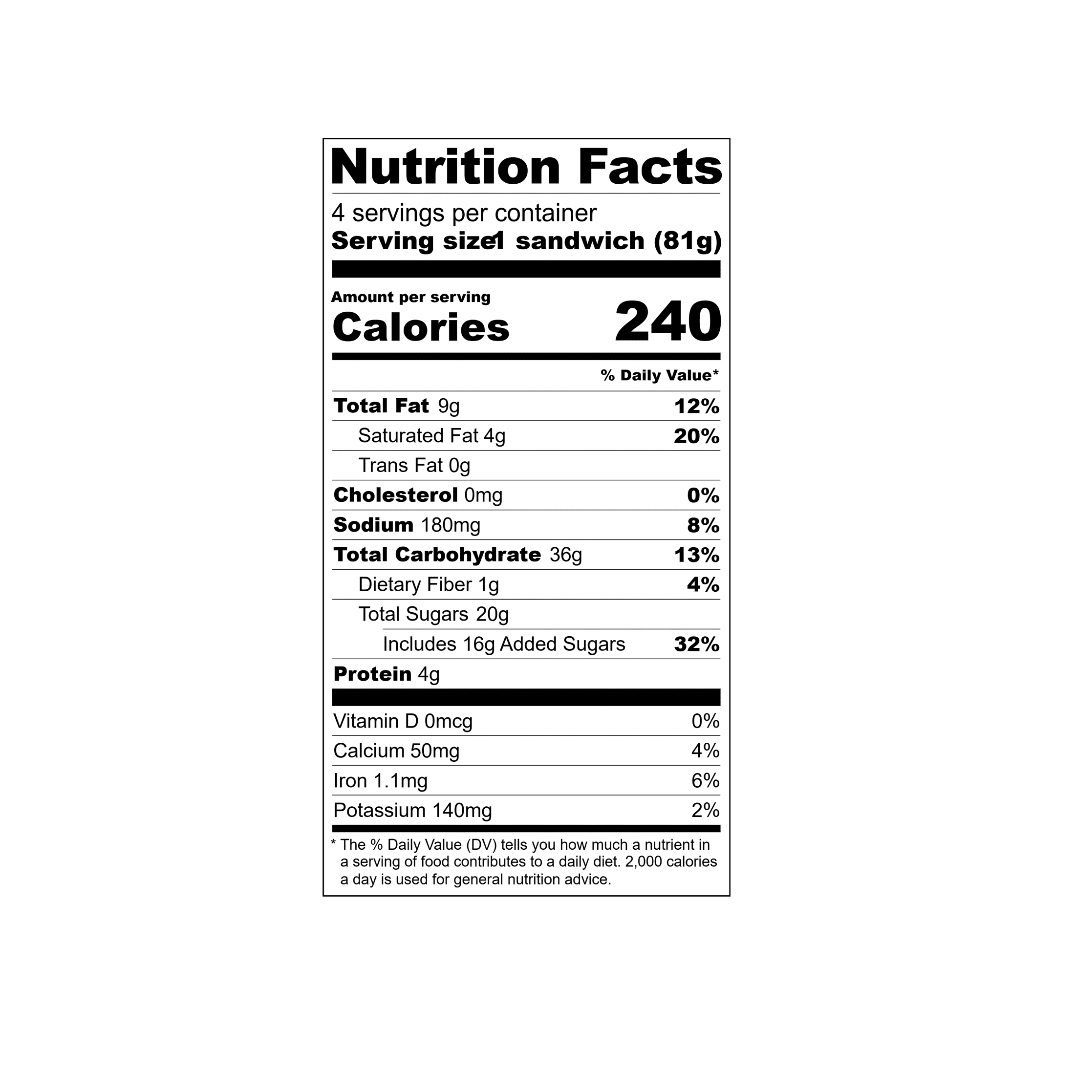 Reese's Peanut Butter Crunchy Frozen Dairy Dessert Sandwich Kosher Milk, 4 oz 4 Count
