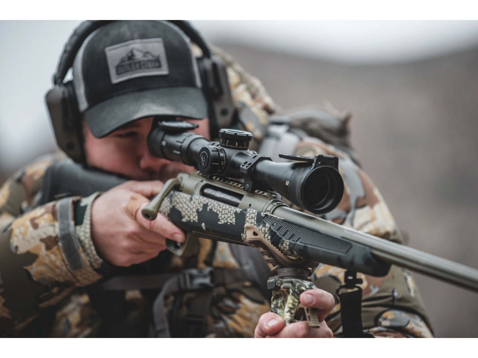 Butler Creek Element Flip-Up Scope Cover 45-50mm Objective Black