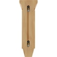 thumbnail image 4 of Ekena Millwork 4 1/2"W x 9"D x 14"H Large Lucan Wood Corbel, Red Oak, 4 of 4