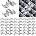 thumbnail image 4 of relayinert Grating Clip For Mezzanines Galvanized Steel Saddle Clip For Stair Treads Grating Saddle, 4 of 6