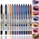thumbnail image 2 of Lápiz Delineador de ojos colorido de larga duración, 14 colores, resistente al agua, de secado rápido, No florece, delineador de ojos azul y rosa, herramientas cosméticas, 2 of 5