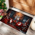 thumbnail image 3 of Tyidzon Christmas Decorations Door Mat Outside Entrance, Non Slip Absorbent Floor Mats, Bathroom Rugs Decor Foot Mat Dirt Proof Mat, 24x16 Inch, 3 of 6