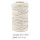 thumbnail image 2 of SWETRACE Cordón Macramé De 5Mm Beige Para Envoltura Y Proyectos De DIY, 2 of 8