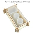 thumbnail image 1 of Techinal Electric Toothbrush Razor Holder Resin Mold Toothbrush Holder Trays Resin Molds, 1 of 19