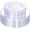 Clear, variant on 200PCS Navy Blue Disposable Plastic Plates Set - Heavy Duty 10" & 7" Party Plates for Large Gatherings, Weddings, Holidays, Birthdays, Hanukkah & New Year Events