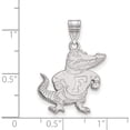 thumbnail image 2 of Sterling Silver Rh-Plated Logoart University Of Florida Large Pendant (26 X 19) Made In United States ss072ufl, 2 of 5