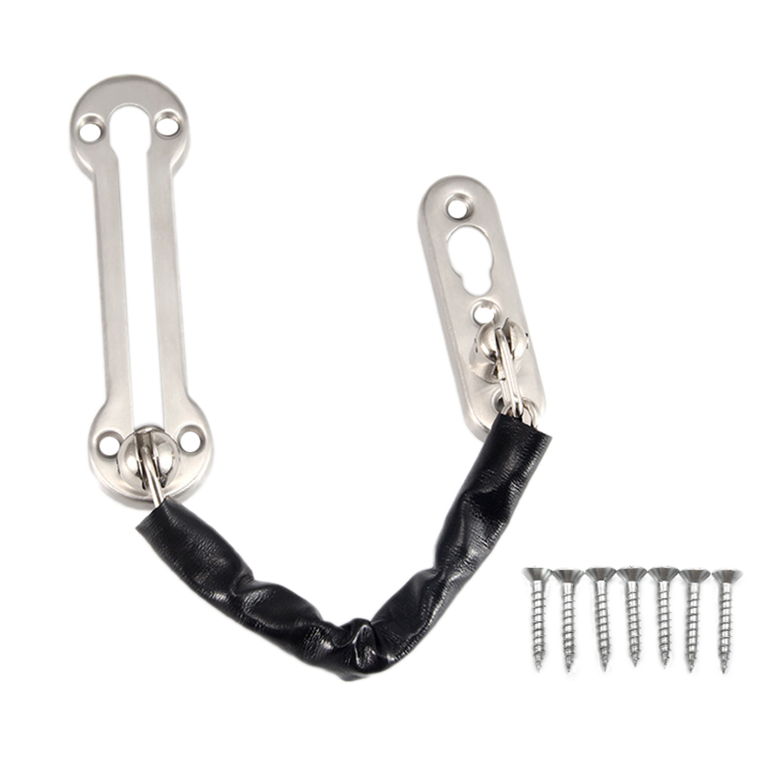 Door Chain Lock, Stainless Steel Security Chain Guard with AntiTheft