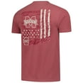 thumbnail image 4 of Men's  Maroon Mississippi State Bulldogs Comfort Colors OHT Camo Overlay T-Shirt, 4 of 4