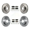 thumbnail image 1 of CMX Front Rear Disc Brake Rotors and Ceramic Pads Kit for Car Hyundai Sonata 3.3L K8C-101485, 1 of 11