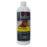 HaloSource SeaKlear 1110013 Metal Klear 1Qt Swimming Pool Stain Prevent Removal