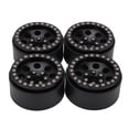 thumbnail image 4 of RC Beadlock Wheel Rims, Metal RC 1/10 Car Beadlock Wheel Hub 8 Round Hole 1.9 Inch  For RC 1/10 Car For SCX10 90046 Black, Color, 4 of 8