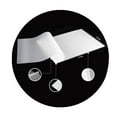 thumbnail image 3 of DEEPCRAFF 100Pcs White Thermal Laminating Sheets Waterproof Antireflective Photo Protection Cover, 3 of 8