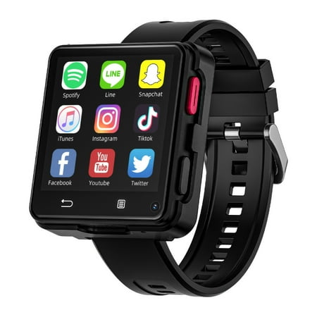 Lokmat Watch Appllp2 Max Generous Screen Smart Watch Dual Camera 32G Memory Detachable Case