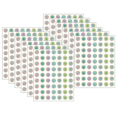 UPC: 0194629102617 | Teacher Created Resources Rustic Bloom Mini Stickers 378 Per Pack 12 Packs